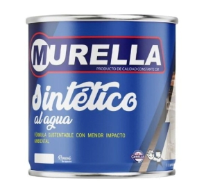 ESMALTE SINTETICO AL AGUA X  4 LTS BLANCO